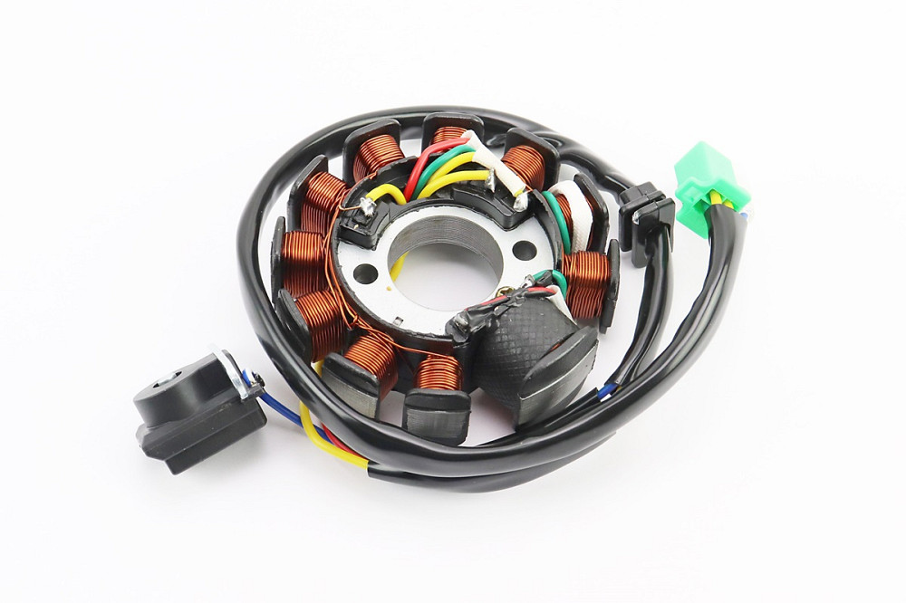 Статор магнето (генератора) (11 котушок роз'єм "мама 4+2") висота 31мм Киев - изображение 2