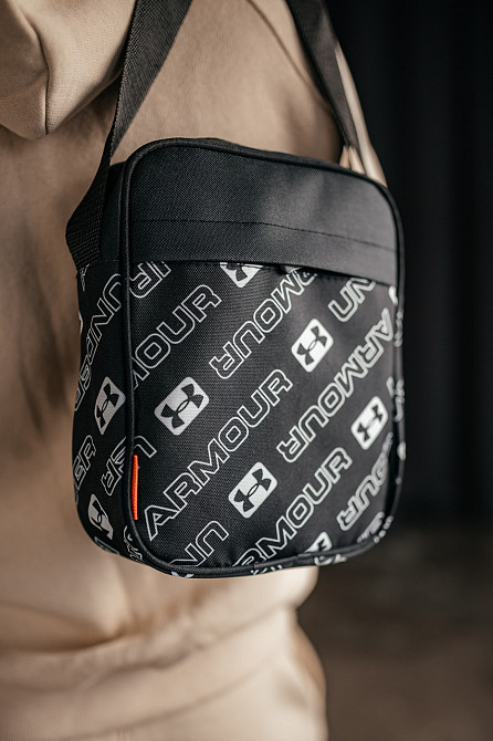 Барстека Nike, Чоловіча сумка через плече, Текстова барсетка на три відділення, Брендаова сумкаMasterSem Київ - фото 5