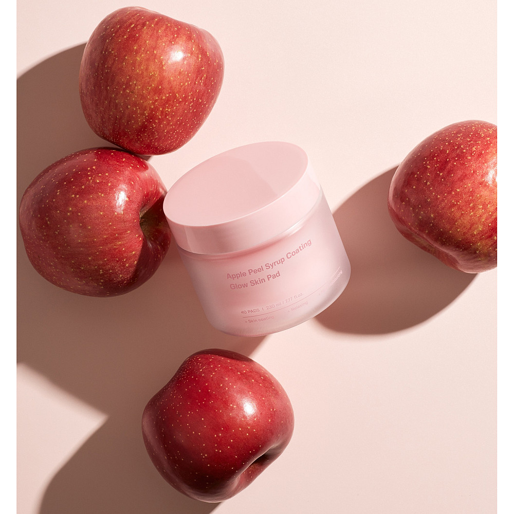 Педы для сияния кожи Apple Peel Syrup Coating Glow Skin Pad Sungboon Editor 40 шт/230 мл Киев - изображение 6