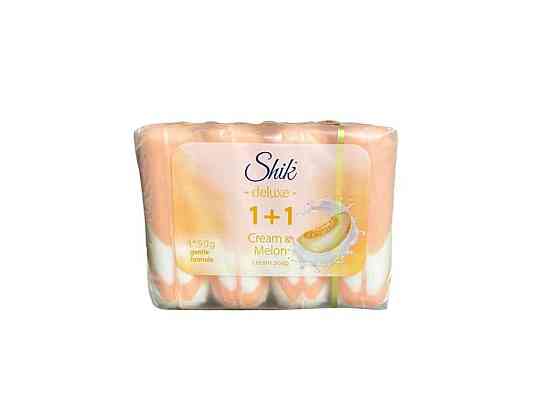 Крем-мило туалетне екопак 4шт 90г 11 Deluxe Кремдиня ТМ Shik Київ