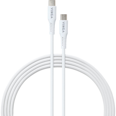 Дата кабель USB-C to USB-C 1.0m 60W TPE Vinga (VCDCCCM231) Вінниця - фото 1