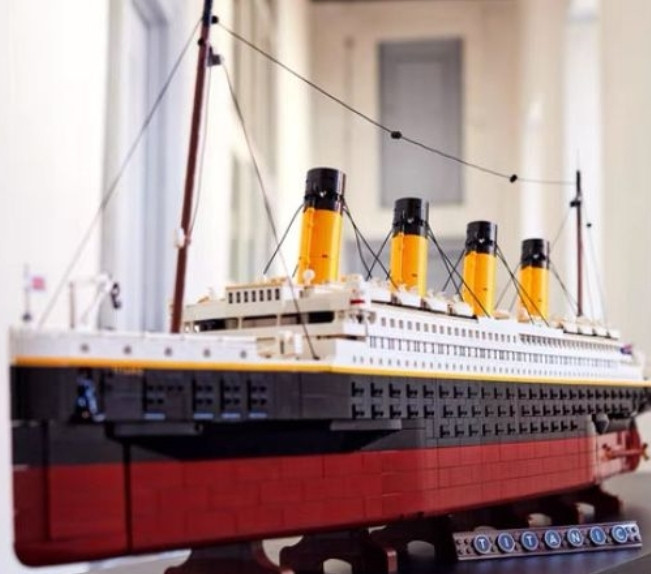 Блоковый конструктор “Титаник” 1,15 м | 9090 деталей. Харьков - изображение 1