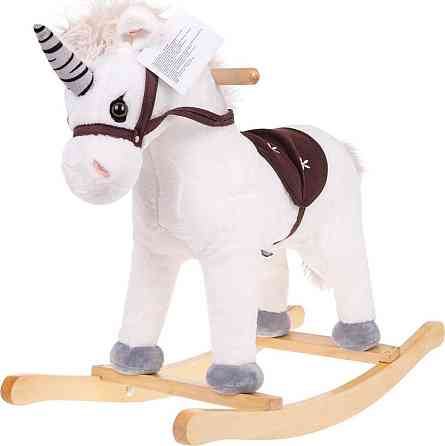 Коник-гойдалка Ramiz TM155 Єдиноріг, білий Київ