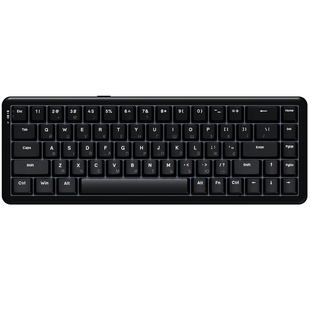 Клавіатура Ajazz AK680 Max Magnetic Switch Black (AK680-WM-B-A) ( Чорний ) Харків - фото 1