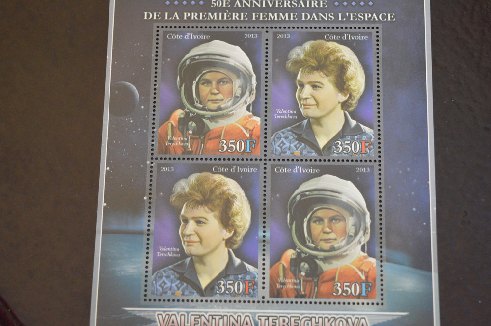 Кот-д’Ивуар. История. Личности. Блок. 2015 год (В-8) Полтава - изображение 1