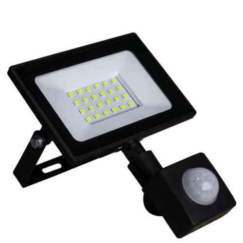 Прожектор світодіодний LED 20W 6400K IP65 з датчиком руху Харків