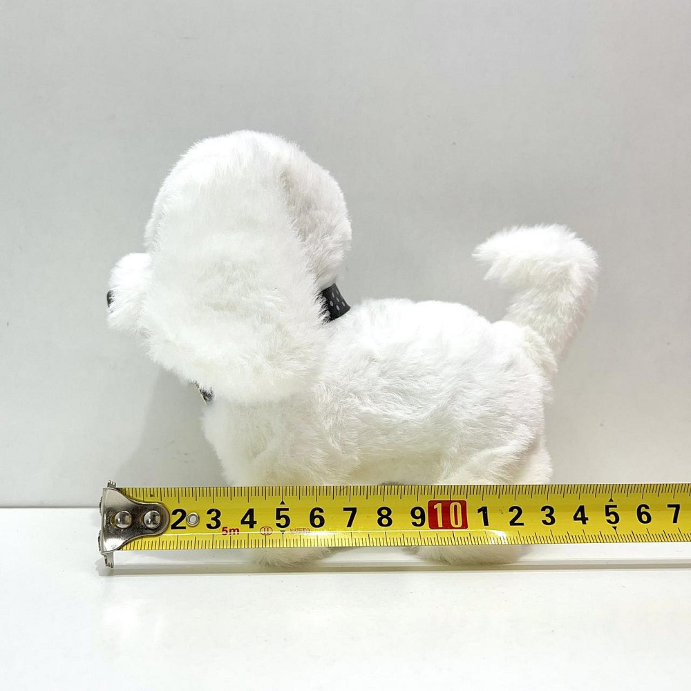 Собачка інтерактивна ходить гавкає ворушить хвостиком головою в переносці Біла (688-122A) Чернігів - фото 2