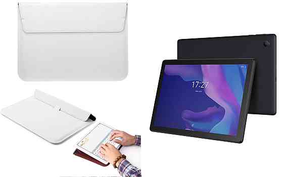 Чехол-конверт VitoCase для Alcatel 1T Smart 10.1 8092 Prime, с функцией подставки для планшета Белый Киев