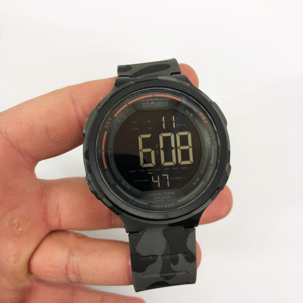 Водонепроникні годинники для риболовлі, Годинники тактичні протиударні для подорожей UV-42 Львів - фото 4