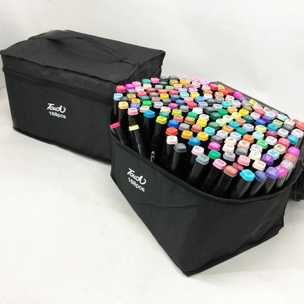 Маркеры для скетчей с двойными концами Touch, Маркеры TOUCH, Комплект двухсторонних маркеров EC-72 Львов - изображение 9