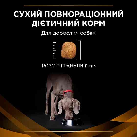 Сухой диетический корм PRO PLAN VETERINARY DIETS NF Renal Function для взрослых собак для функции почек при хронической болезни почек, 1.5 кг Киев