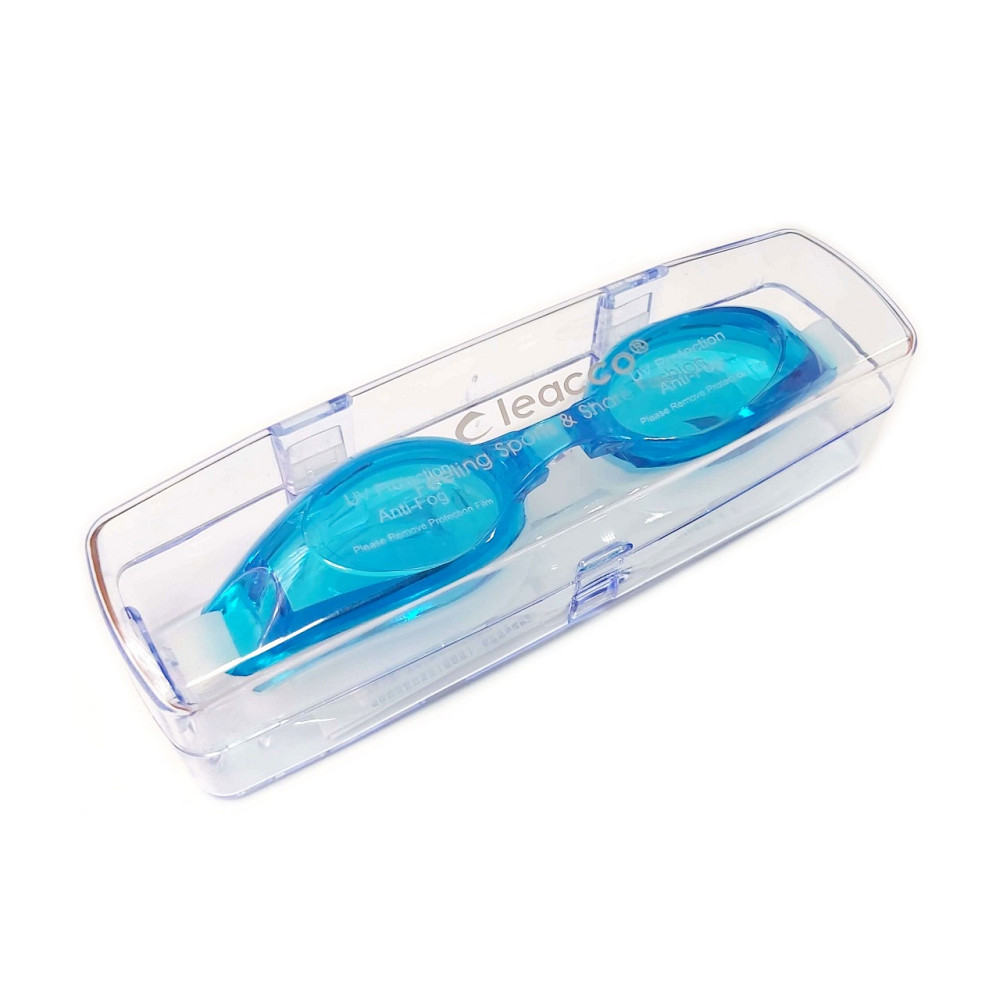 Окуляри для плавання LEACCO SG8100 Вишневе - фото 4