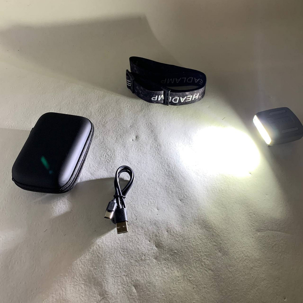 Налобний світлодіодний ліхтар, Потужний акумуляторний налобний ліхтарик, Налобна лампа IH-17 Львів - фото 6