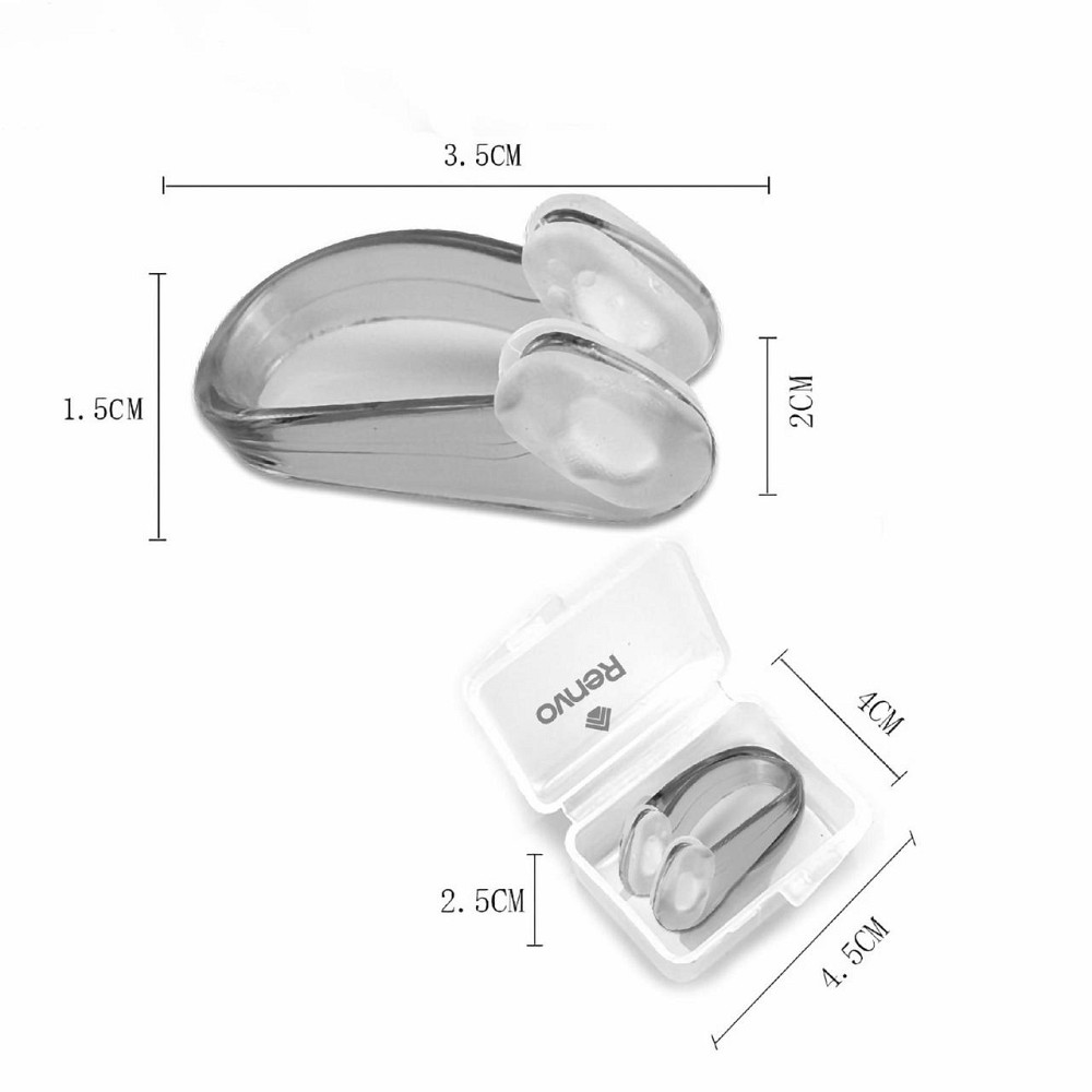 Затискач для носа Renvo Eclipse Білий Чорний Уні (2SC100-02) Київ - фото 3