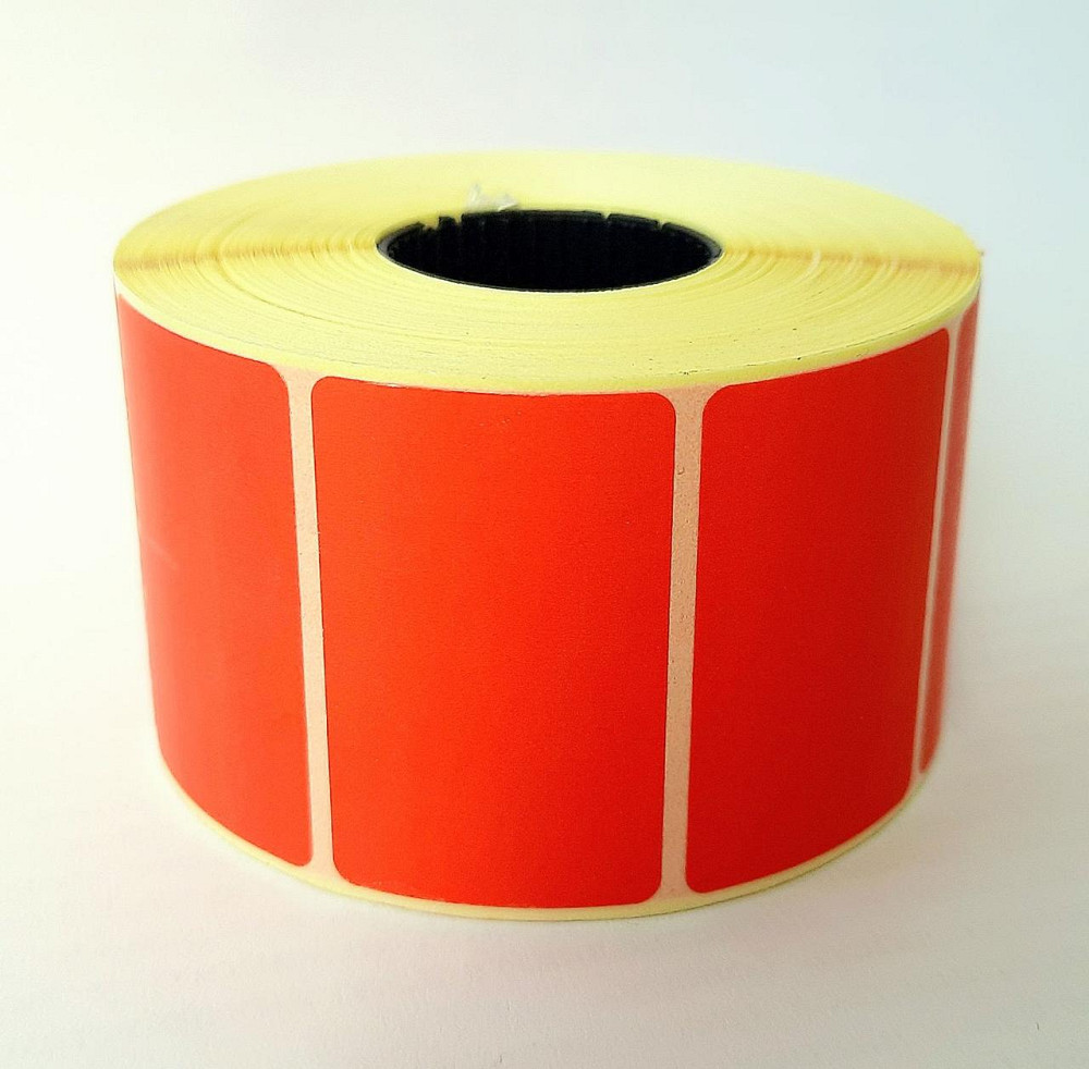 Термоэтикетка T.Eco 40мм х 25мм /1000 шт Красная Павлоград - изображение 3