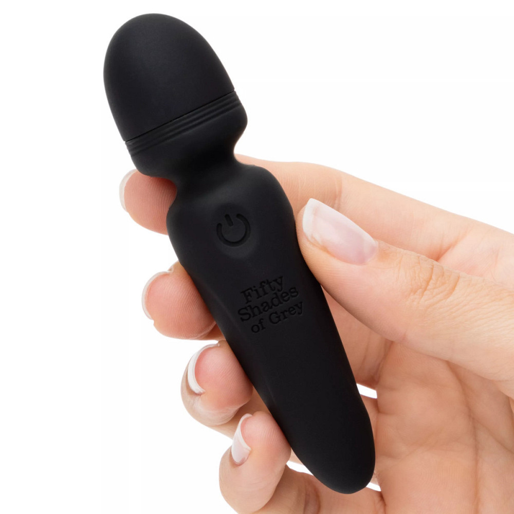 Вібратор для клітора Fifty Shades of Grey Sensation Mini Wand Vibrator Sex Aura Київ - фото 3