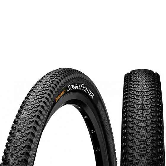 Покрышка Continental DoubleFighter III, 28" | 700 x 35C, черная, не складная skin Киев