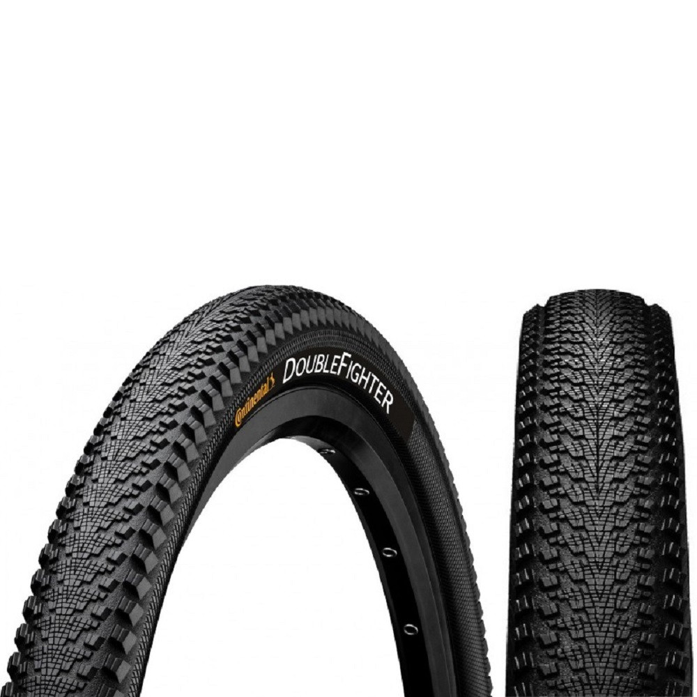 Покрышка Continental DoubleFighter III, 28" | 700 x 35C, черная, не складная skin Киев - изображение 1