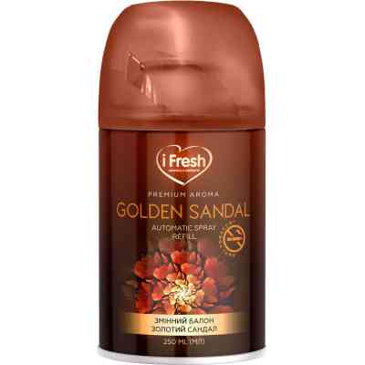 Освіжувач повітря iFresh Premium Aroma Golden Sandal Змінний балон 250 мл (4820268100160) Вінниця