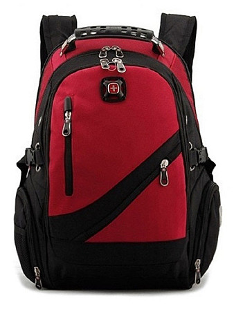 Рюкзак спортивный SWR 558815 15л 38x24x15 черно-красный Киев - изображение 1