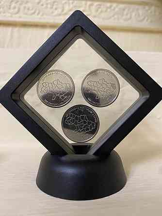 🔥 Колекційний набір памʼятних монет НБУ «Ми сильні. Ми разом» 🇺🇦  Комплект у стильній рамці | Київ