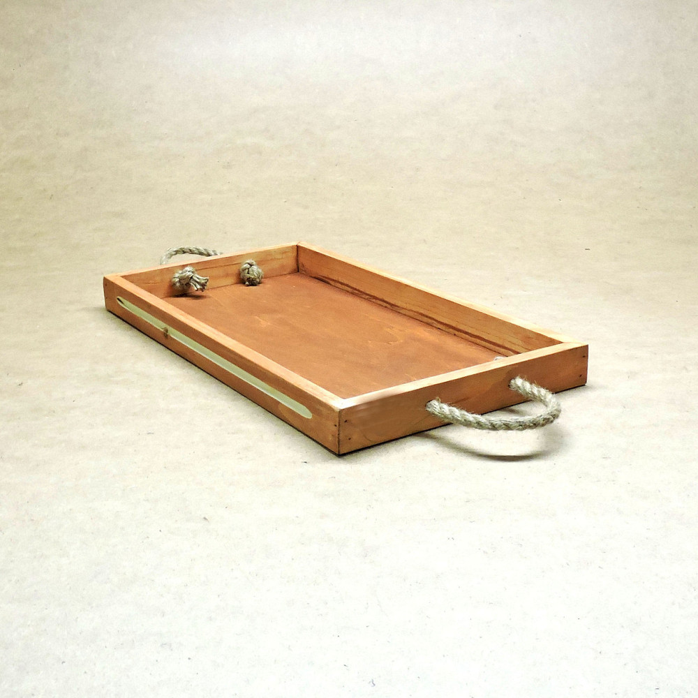 Піднос дерев'яний "Шарлеруа 50х27" амаретто Миколаїв - фото 6