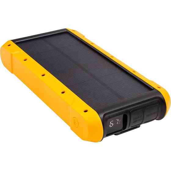 Універсальна мобільна батарея PowerPlant 20000 mAh, Wireless, Solar panel (PB930487) ( 29229 ) Харків