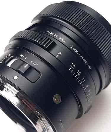 Об'єктив Sigma 50mm F2.0 DG DN для Sony FE. Харків