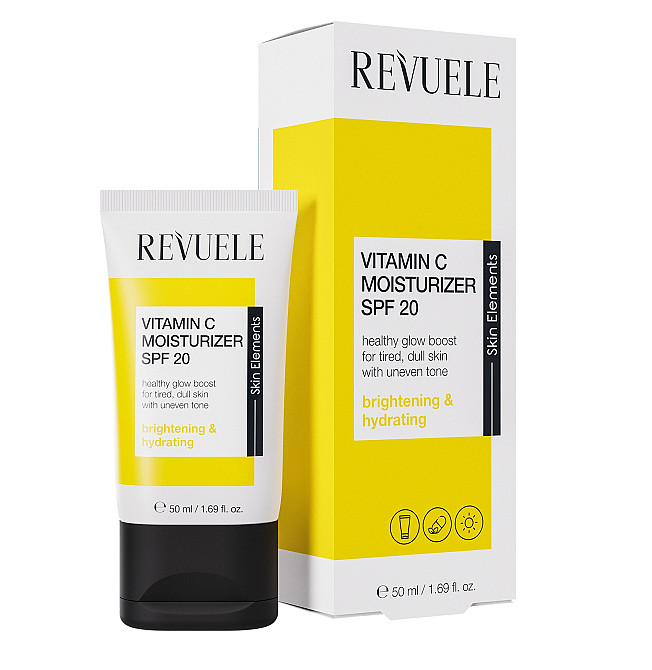 Зволожуючий денний крем з SPF 20 VITAMIN C Revuele 50 мл Київ - фото 2