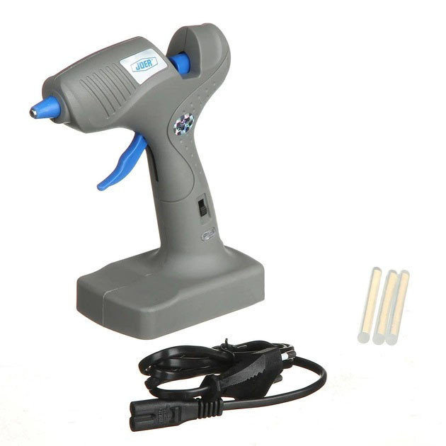 Термопистолет поделки S-609, Клеевой пистолет для рукоделия, Пистолет для клея силикона электрический YD-65 Львов - изображение 4