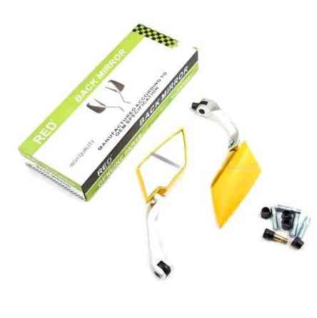 Дзеркала багатокутні (жовті) RED Київ