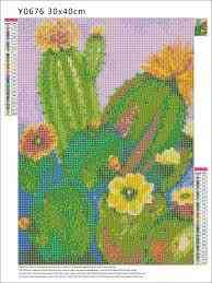 Алмазна мозаїка SANTI "Кактуси", 30*40см, шт Київ