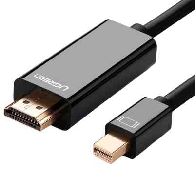 Кабель мультимедійний miniDisplayPort M to HDMI M 1.5m MD101 4K black Ugreen (20848) Вінниця