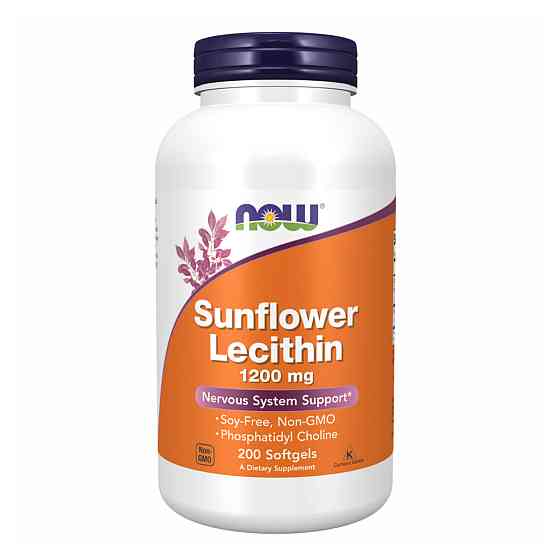 Sunflower Lecithin 1200mg - 200 sgels Луцьк