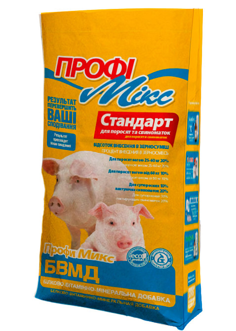 БВМД Профимикс Стандарт для свиней, 25 кг O.L.KAR Винница - изображение 1