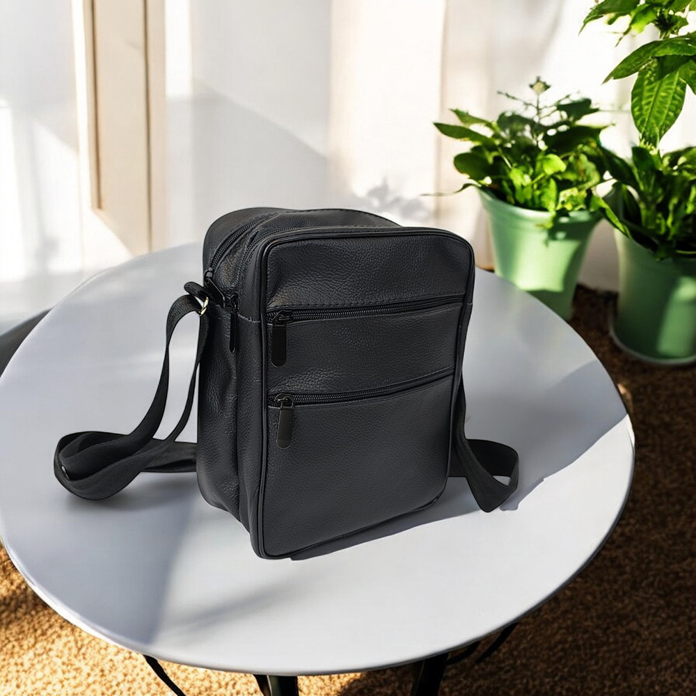 Чоловічі сумки через плече, Сумка для документів зручна, Сумочки барсетка для чоловіків IC-22 Львів - фото 5