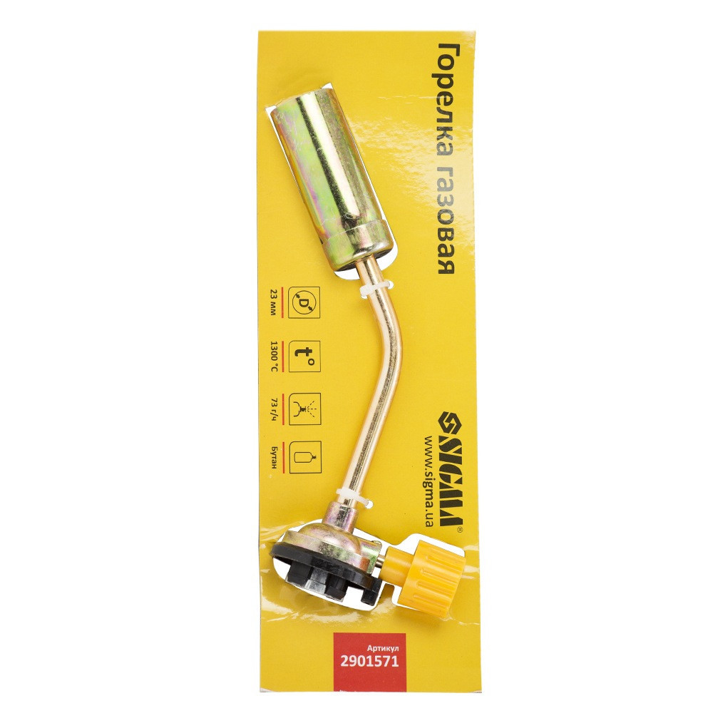 Горелка газовая Ø23мм 200 мм SIGMA (2901571) Киев - изображение 4