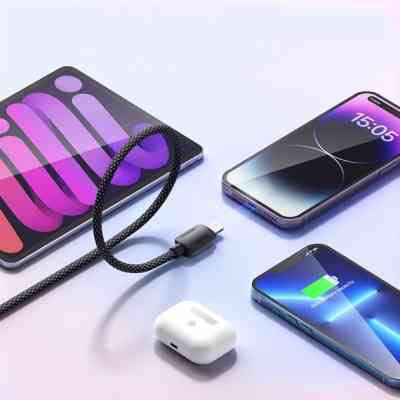 Дата кабель USB-C to Lightning 2.0m 20W black Essager (EXCTL-WLA01-P) Вінниця