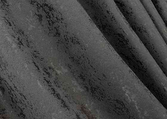 Комплект готовых штор VR-Textil Лен мрамор Pavliani № 1667ш Графитовый 150х270 см 2 шт (33-0555) Киев