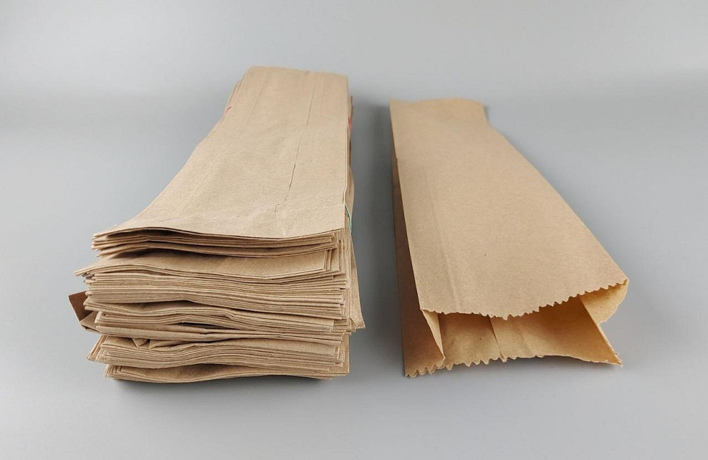 Бумажные пакеты саше 10/4*40 коричневый (100 шт) Харьков - изображение 4