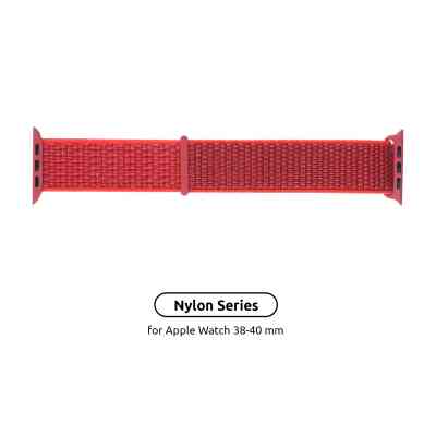 Ремешок для смарт-часов Armorstandart Nylon Band для Apple Watch 42 (Series 11-10)/41/40/38 Hibiscus (ARM57852) Винница