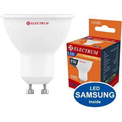 Лампочка Electrum MR-16 ELECTRUM 5W GU10 3000K (A-LR-0070) Вінниця