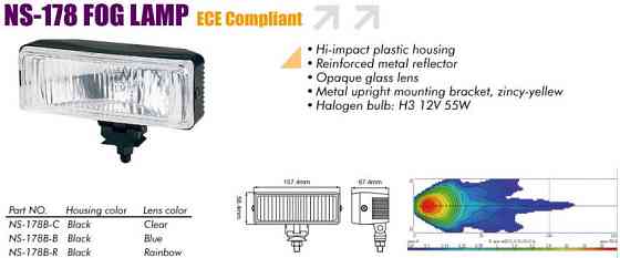 Фари SIRIUS 178 B-C Taiwan Вінниця