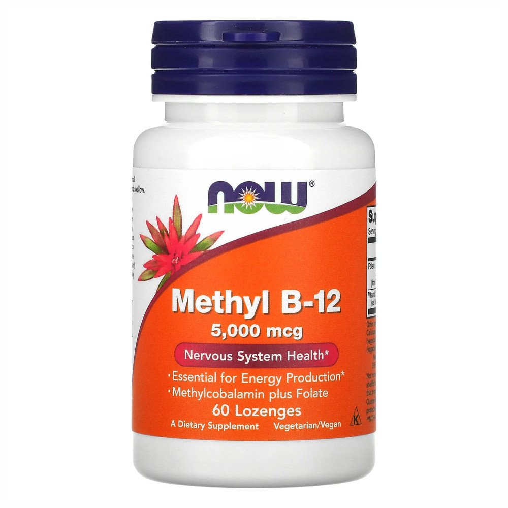 Витамин Б12 Now Foods Methyl B-12 5000mcg 60 таб Киев - изображение 1