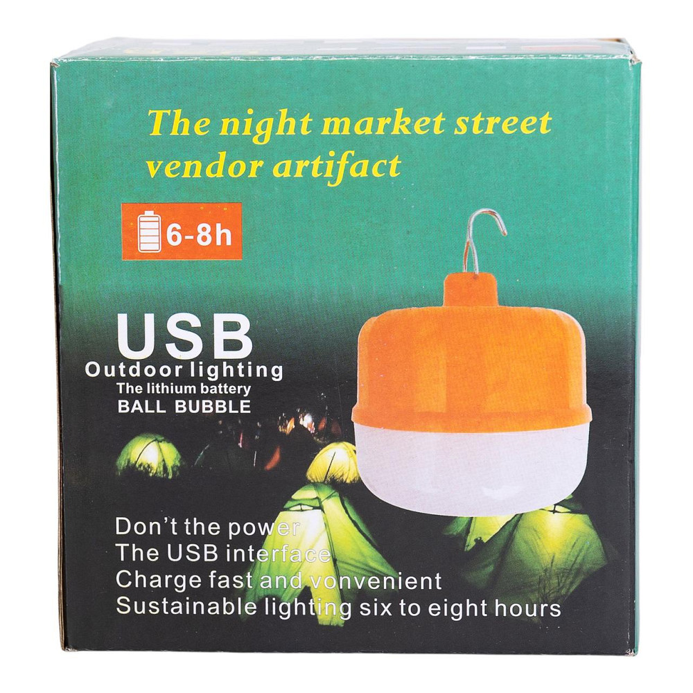 Lugi Ліхтар кемпінговий акумуляторний підвісний USB 11×14 см туристичний підвісний ліхтар HP-DT Коломия - фото 6