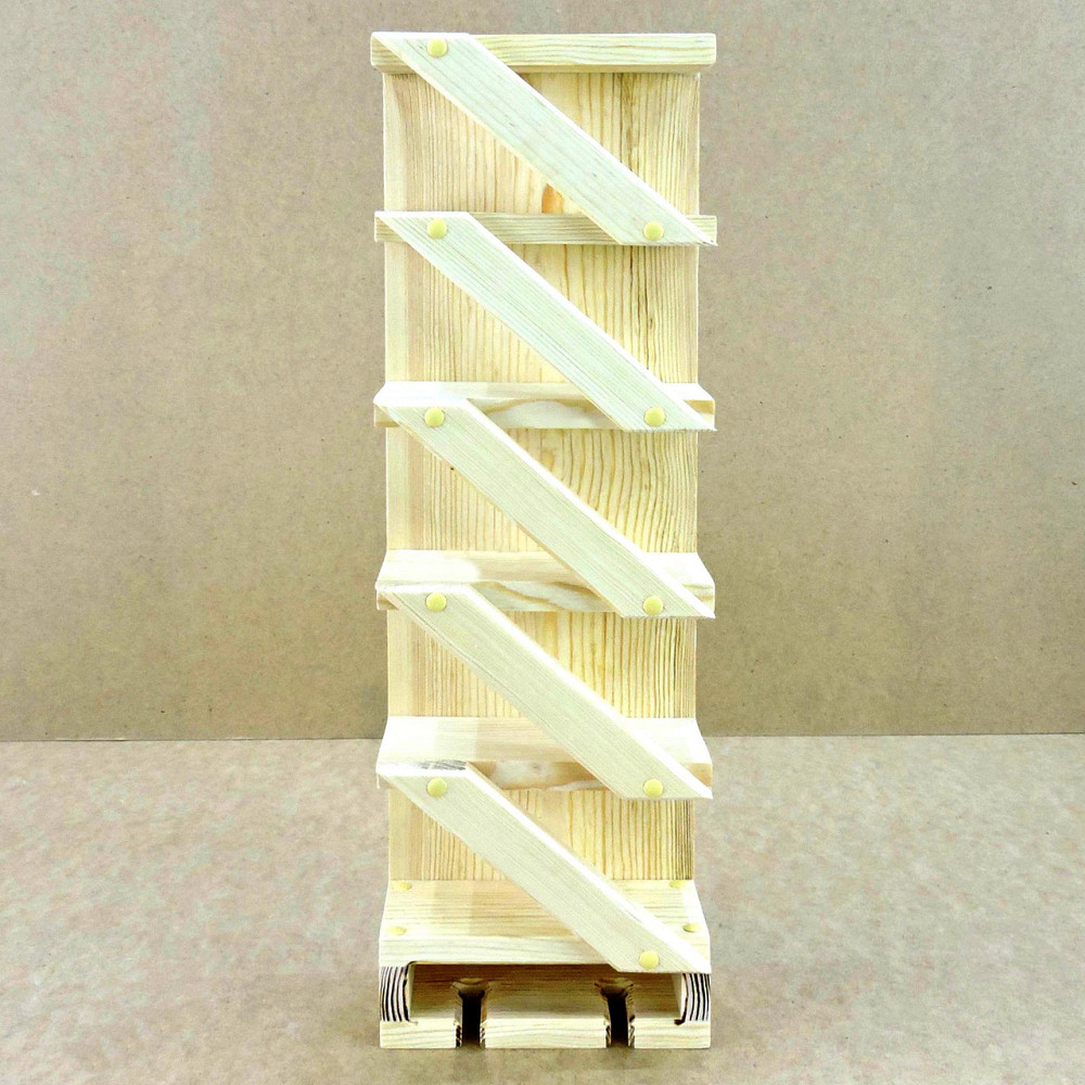 Настенная винная полка 