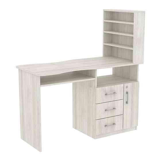 Стіл манікюрний СМ-1, Дуб Шамони Світлий, 1230/550/1264 Львів