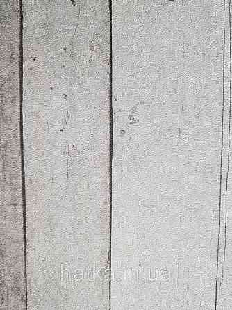 Обои флизелиновые эко Decoprint Essentials EE22568 под дерево доска с эффектом старения песочные молочные Киев