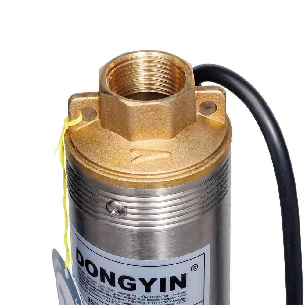 Насос центробежный скважинный 1.5кВт H 108(80)м Q 90(60)л/мин Ø80мм DONGYIN (из 2х ЧАСТЕЙ) 3SDm3.5/28 (777095) Киев - изображение 8