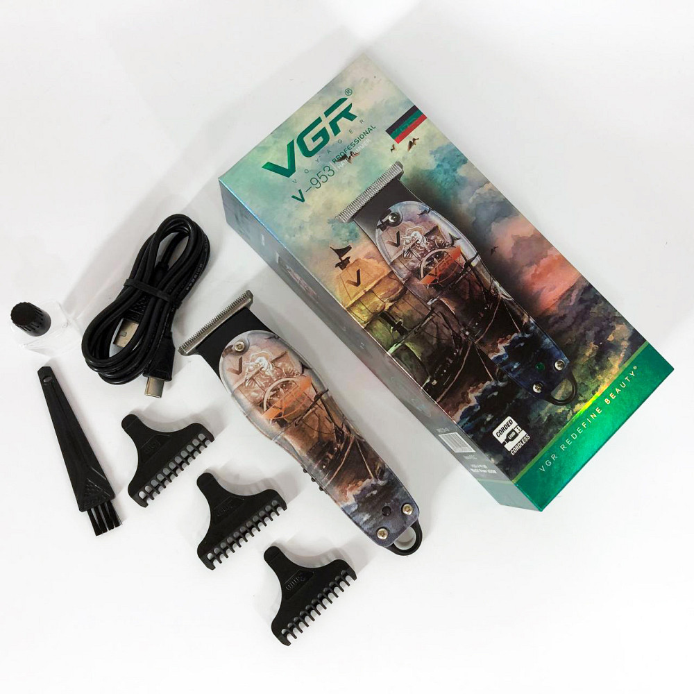 Тример для скронь, Машина для стрижки в домашніх умовах Машинка стрижки з додатковими насадками FA-81 Івано-Франківськ - фото 4